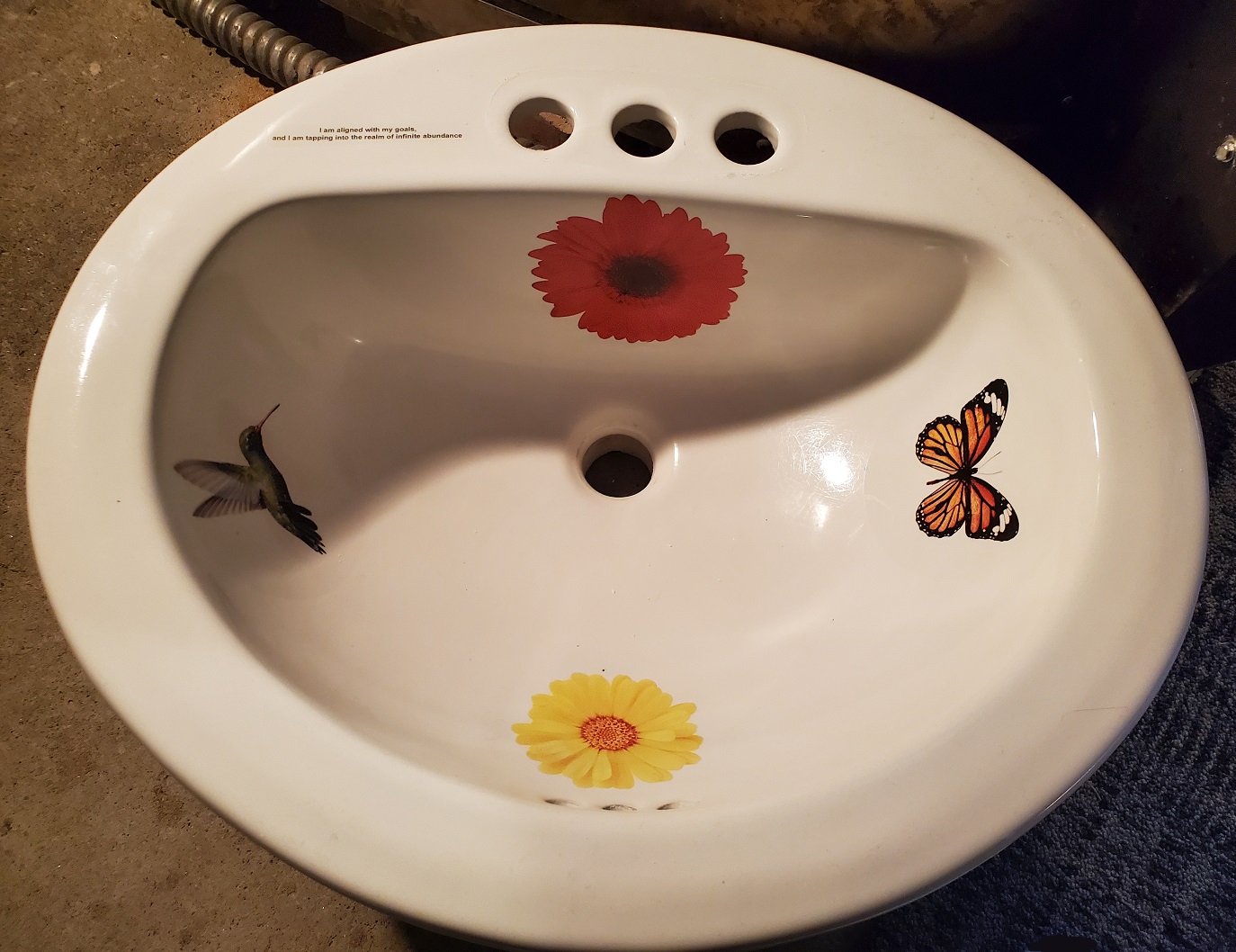 You Can Have Your Own Custom Printed Sink