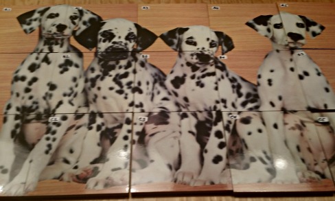 Wall Tile Cut To Size Doggy Tile Mural